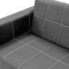 Диван "Орион" 3 (кзамPU/гоб.stock) серый