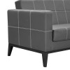 Диван "Орион" 3 (кзамPU/гоб.stock) серый