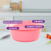 Круглая миска с крышкой 14 л (Микс)