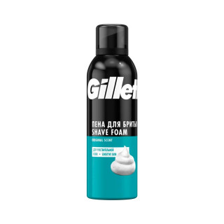 Пена для бритья "GILLETTE" для чувствительной кожи 200 мл